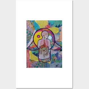 Inside Out Hamsa by Harriette Knight Posters and Art